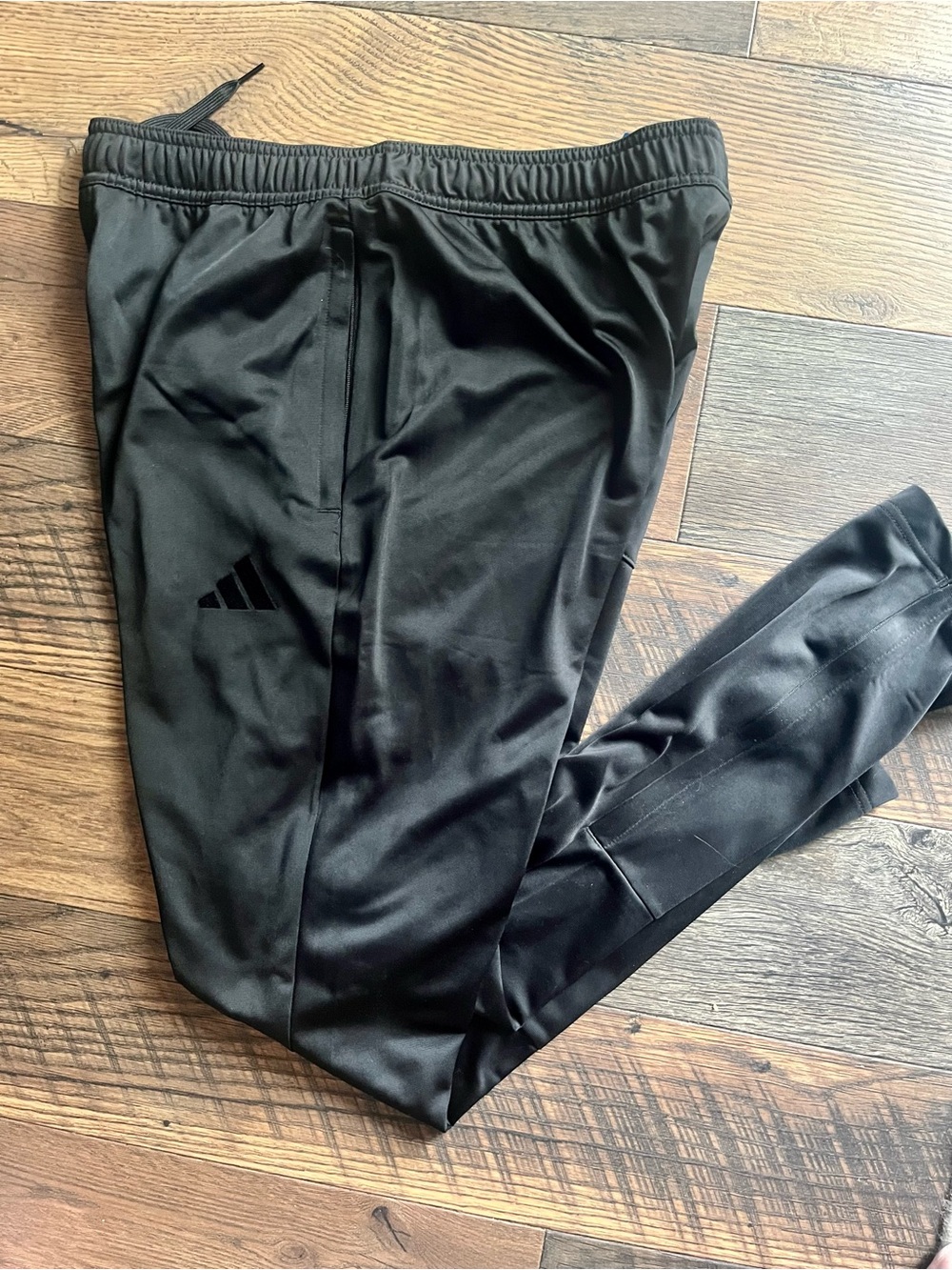 Adidas  Black Men’s Athletic pants with Logo